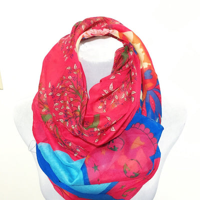 Skull and Tree Infinity Scarf - Bean Concept - Etsy