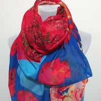 Skull and Tree Infinity Scarf - Bean Concept - Etsy
