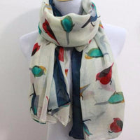 Beige Little Bird Scarf - Bean Concept - Etsy