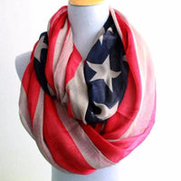 American Flag Infinity Scarf - Bean Concept - Etsy