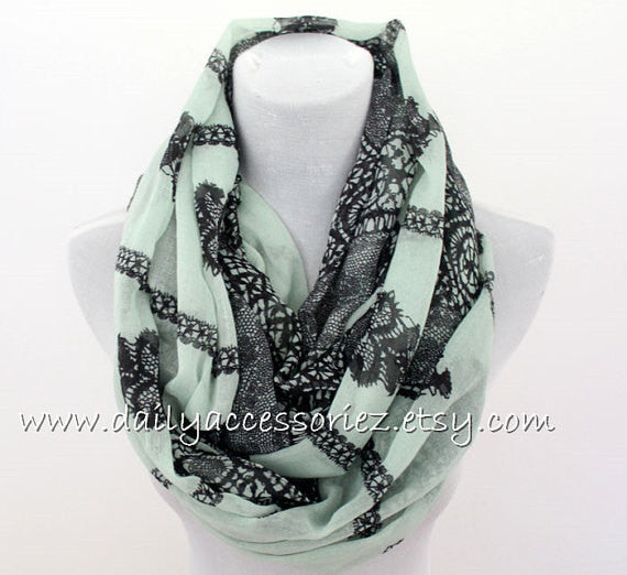 Pink Paisley Pattern Scarf - Bean Concept - Etsy