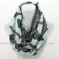 Pink Paisley Pattern Scarf - Bean Concept - Etsy