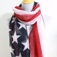 American Flag Scarf - Bean Concept - Etsy