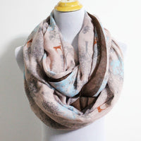 Pink Tree Scarf - Bean Concept - Etsy