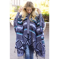 Burgundy Red Oversize Blanket Scarf with Fringe - Bean Concept - Etsy