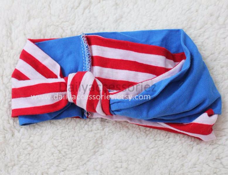 American Flag Kids Headband - Bean Concept - Etsy
