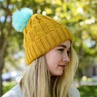 Pom Pom Beanie - Bean Concept - Etsy