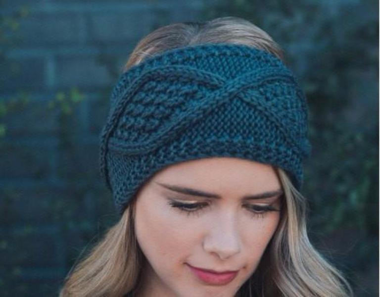 Cable Knit Headband - Bean Concept - Etsy