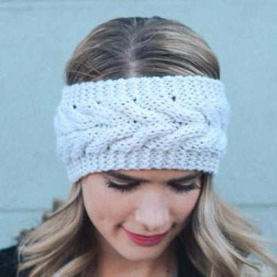 Cable Knit Headband - Bean Concept - Etsy