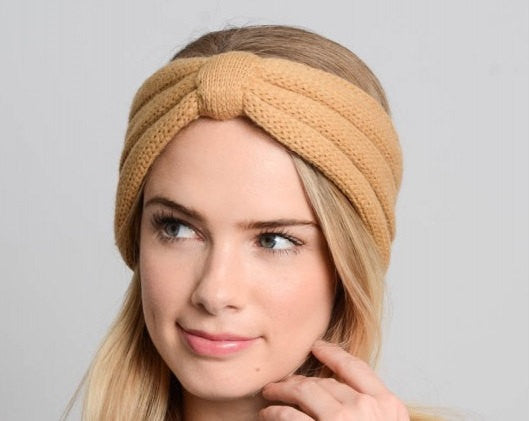 Light Pink Knitted Headband - Bean Concept - Etsy