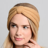 Light Pink Knitted Headband - Bean Concept - Etsy
