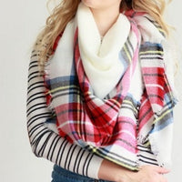 Tartan Blanket Scarf - Bean Concept - Etsy