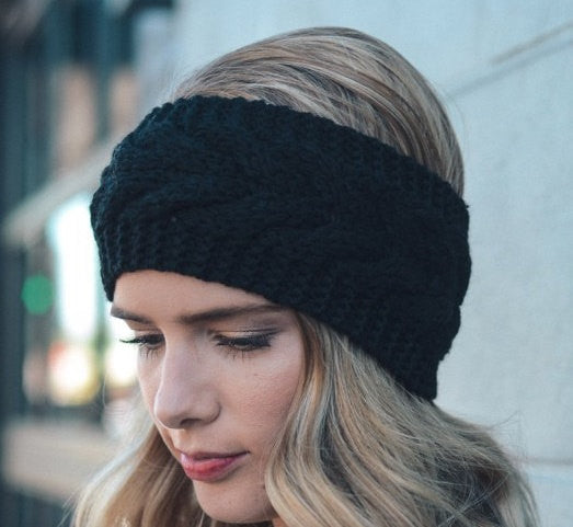 Gray Winter Headband - Bean Concept - Etsy