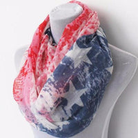 American Flag Infinity Scarf - Bean Concept - Etsy