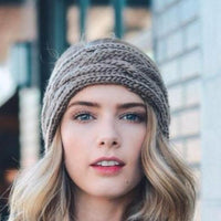 Black Cable Knit Ear Warmers - Bean Concept - Etsy