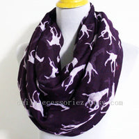 Purple Giraffe Scarf - Bean Concept - Etsy