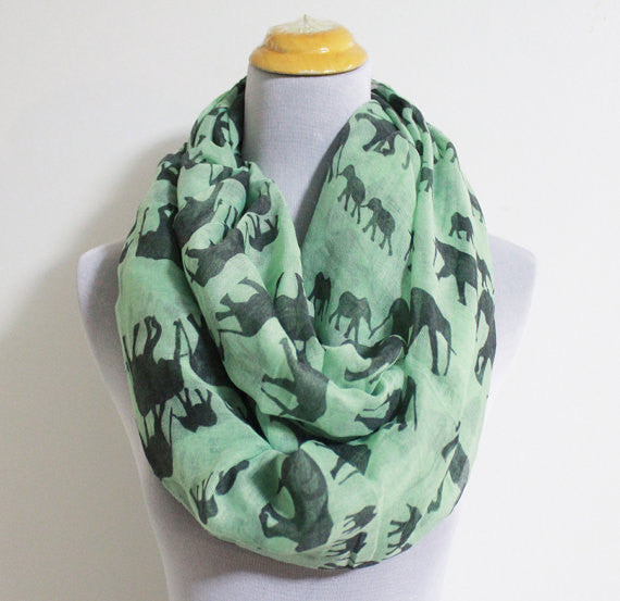 White Elephant Scarf - Bean Concept - Etsy