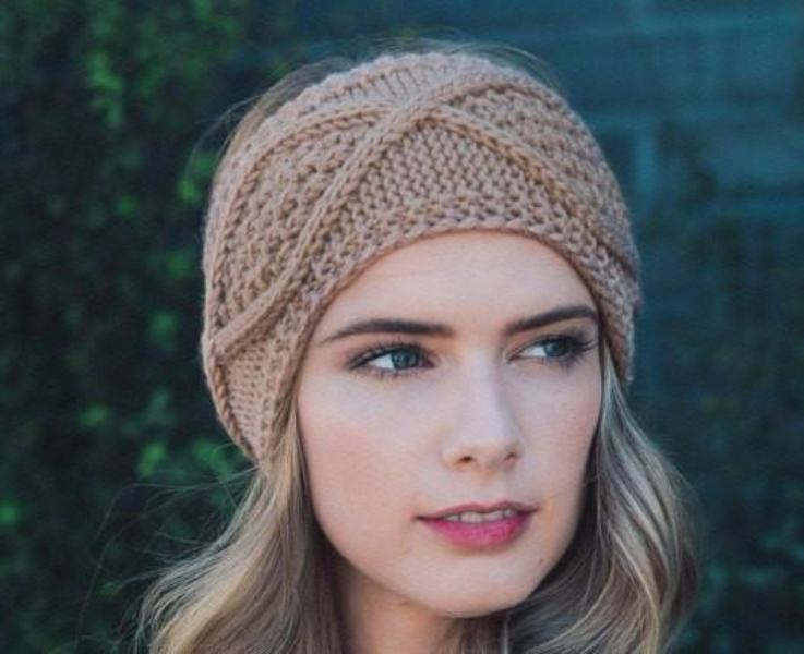 Cable Knit Headband - Bean Concept - Etsy