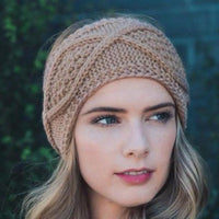 Cable Knit Headband - Bean Concept - Etsy