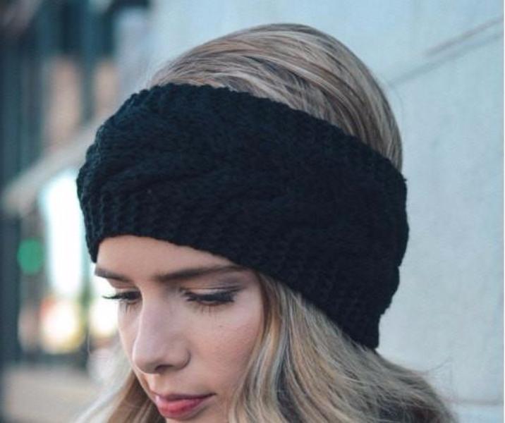 Cable Knit Headband - Bean Concept - Etsy