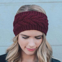 Cable Knit Headband - Bean Concept - Etsy