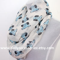 Blue Elephant Scarf - Bean Concept - Etsy