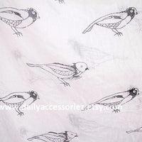 Beige Bird Infinity Scarf - Bean Concept - Etsy