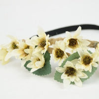 pink flower headpiece - Bean Concept - Etsy