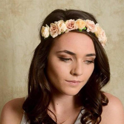 Wedding Flower Headband - Bean Concept - Etsy