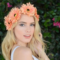 Daisy Flower Crown Wreath - Bean Concept - Etsy