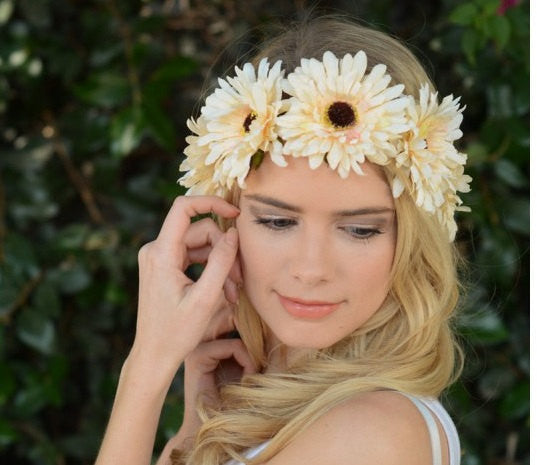 Daisy on sale flower crown