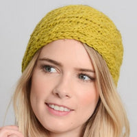 Red Knitted Headband - Bean Concept - Etsy