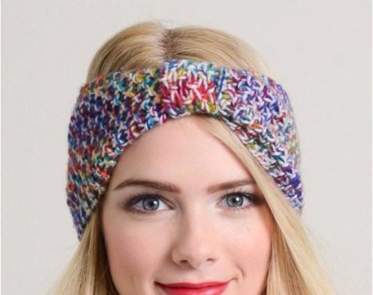 Marled Bow Headband - Bean Concept - Etsy