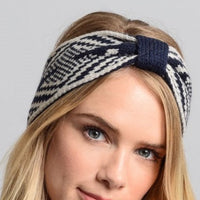 Gray Knitted Headband - Bean Concept - Etsy
