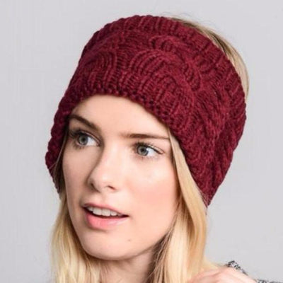 red winter headband - Bean Concept - Etsy