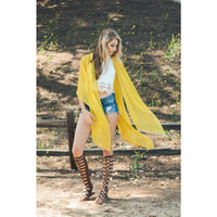 Yellow Kimono - Bean Concept - Etsy