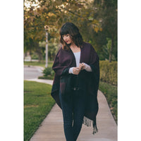 Taupe Blanket Scarf - Bean Concept - Etsy