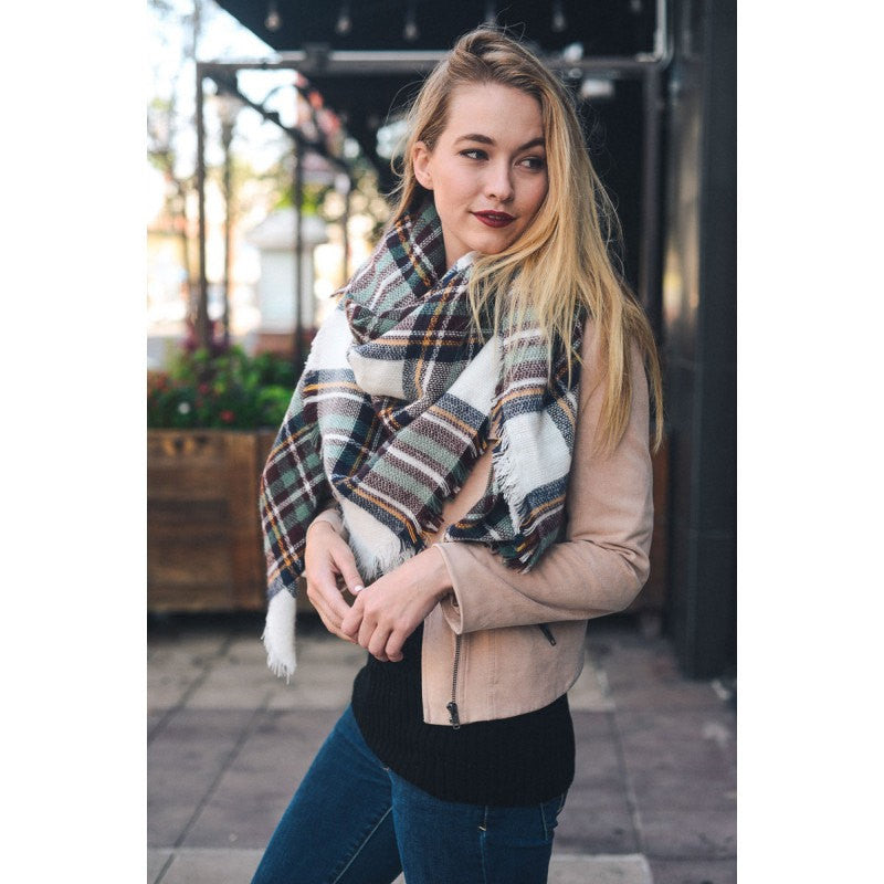 Large Blanket Scarf - Bean Concept - Etsy