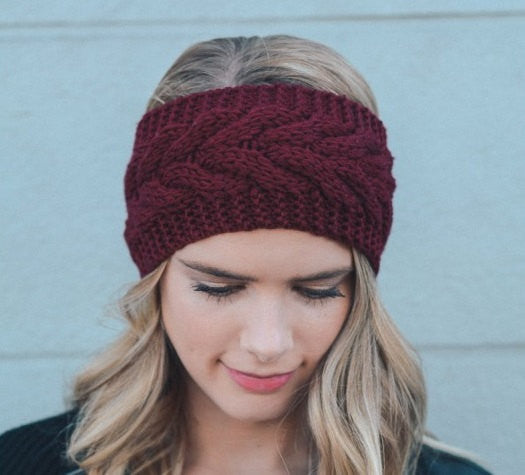 Gray Winter Headband - Bean Concept - Etsy