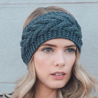 Gray Winter Headband - Bean Concept - Etsy