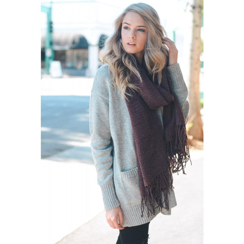 Soft Basic Winter Scarf - Bean Concept - Etsy