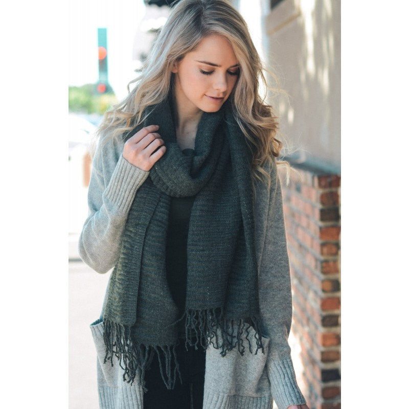 Soft Basic Winter Scarf - Bean Concept - Etsy