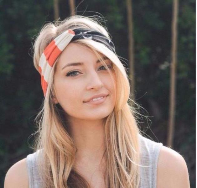 American flag headband - Bean Concept - Etsy