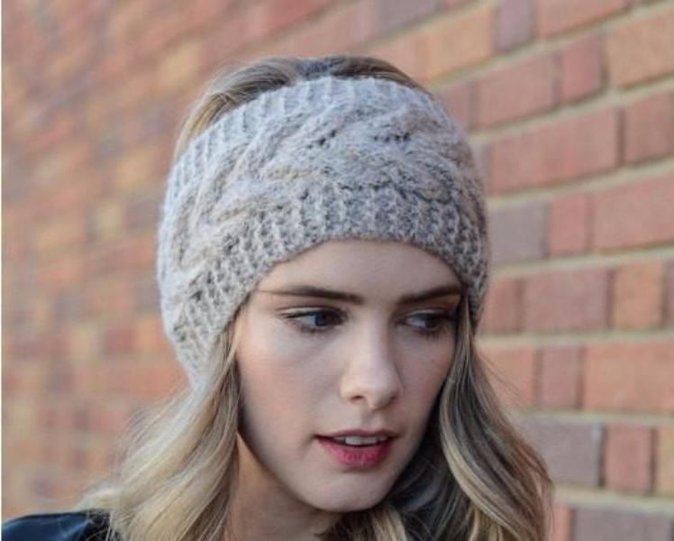 Brown Winter Headband - Bean Concept - Etsy