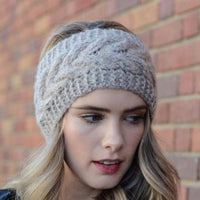 Brown Winter Headband - Bean Concept - Etsy