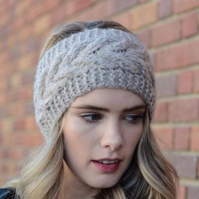 Brown Winter Headband - Bean Concept - Etsy