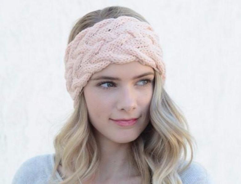 pink winter turban - Bean Concept - Etsy