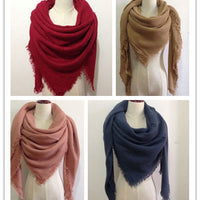 Ivory Blanket Scarf - Bean Concept - Etsy