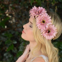 Daisy Flower Crown Wreath - Bean Concept - Etsy