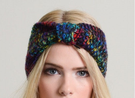 Marled Bow Headband - Bean Concept - Etsy